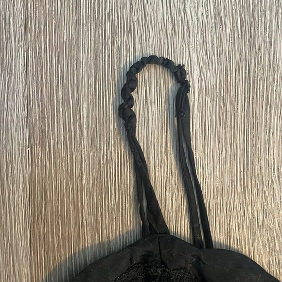 Victoria secret vintage stunning black slip dress with front slit size p petite - Picture 4 of 13